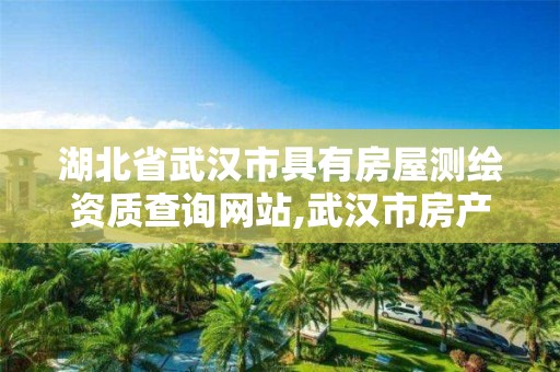 湖北省武汉市具有房屋测绘资质查询网站,武汉市房产测绘中心是什么性质。