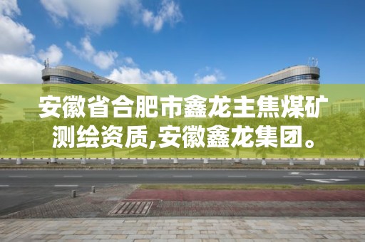 安徽省合肥市鑫龙主焦煤矿测绘资质,安徽鑫龙集团。