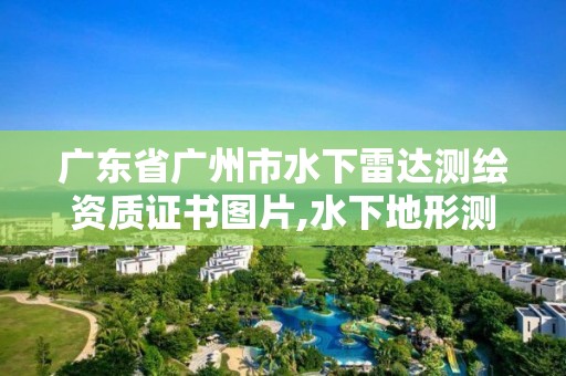 广东省广州市水下雷达测绘资质证书图片,水下地形测绘资质。