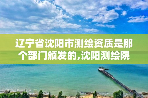 辽宁省沈阳市测绘资质是那个部门颁发的,沈阳测绘院电话。