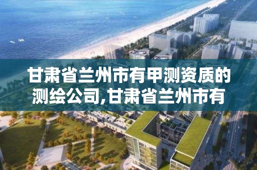 甘肃省兰州市有甲测资质的测绘公司,甘肃省兰州市有甲测资质的测绘公司有几家。