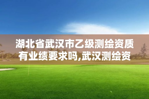 湖北省武汉市乙级测绘资质有业绩要求吗,武汉测绘资质代办。