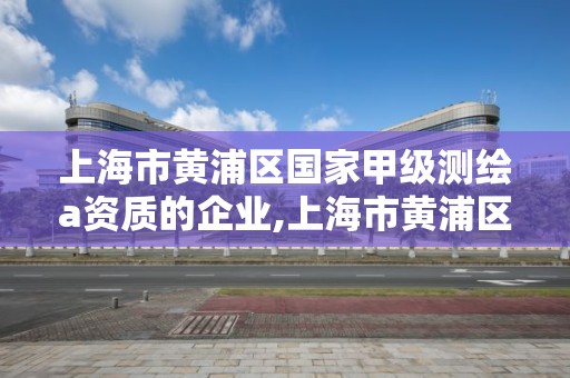 上海市黄浦区国家甲级测绘a资质的企业,上海市黄浦区国家甲级测绘a资质的企业有几家。