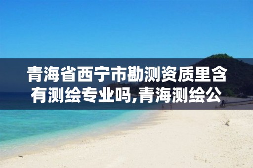 青海省西宁市勘测资质里含有测绘专业吗,青海测绘公司有哪些。