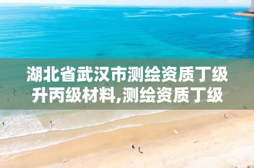 湖北省武汉市测绘资质丁级升丙级材料,测绘资质丁级是什么意思。