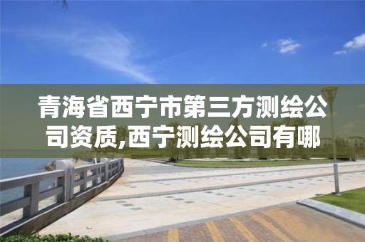 青海省西宁市第三方测绘公司资质,西宁测绘公司有哪些。