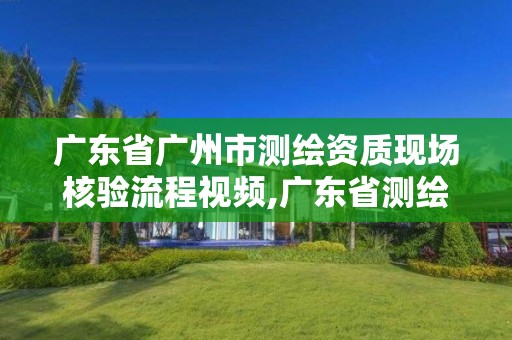 广东省广州市测绘资质现场核验流程视频,广东省测绘资质延期。