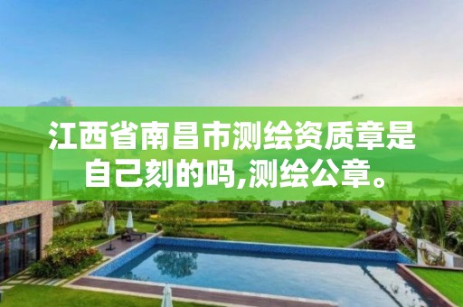 江西省南昌市测绘资质章是自己刻的吗,测绘公章。