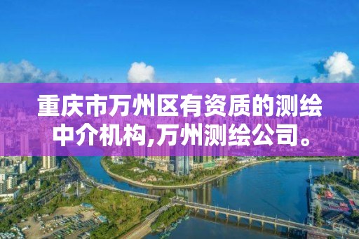 重庆市万州区有资质的测绘中介机构,万州测绘公司。