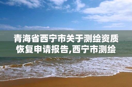 青海省西宁市关于测绘资质恢复申请报告,西宁市测绘院改企业。