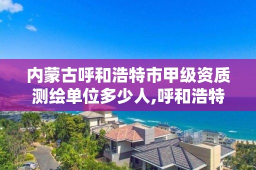 内蒙古呼和浩特市甲级资质测绘单位多少人,呼和浩特测绘公司招聘。