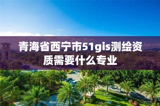 青海省西宁市51gis测绘资质需要什么专业