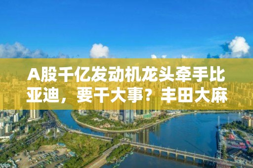 A股千亿发动机龙头牵手比亚迪，要干大事？丰田大麻烦，超200万车主受影响，啥情况？恒大汽车也有大消息…