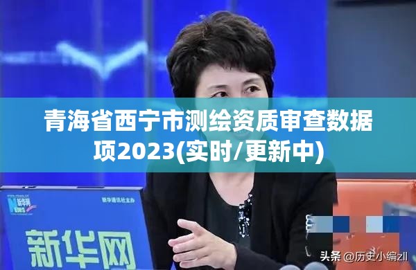 青海省西宁市测绘资质审查数据项2023(实时/更新中)