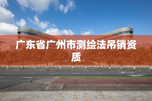 广东省广州市测绘法吊销资质