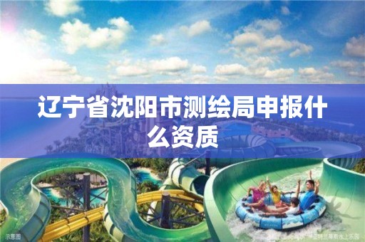 辽宁省沈阳市测绘局申报什么资质