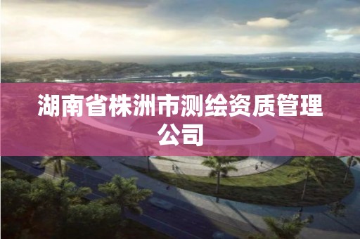 湖南省株洲市测绘资质管理公司