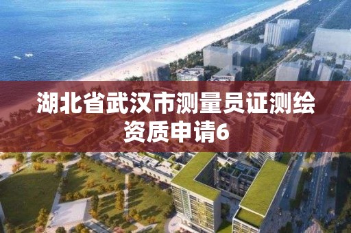 湖北省武汉市测量员证测绘资质申请6