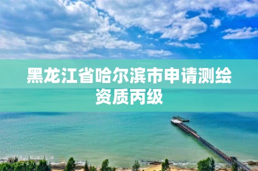 黑龙江省哈尔滨市申请测绘资质丙级