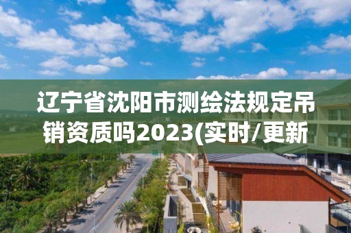 辽宁省沈阳市测绘法规定吊销资质吗2023(实时/更新中)