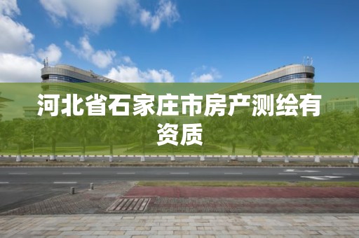 河北省石家庄市房产测绘有资质