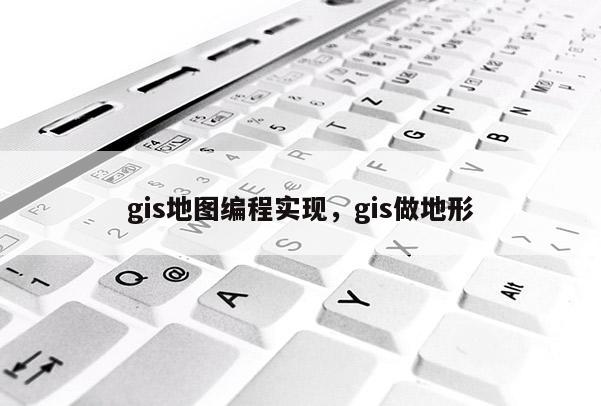 gis地图编程实现，gis做地形