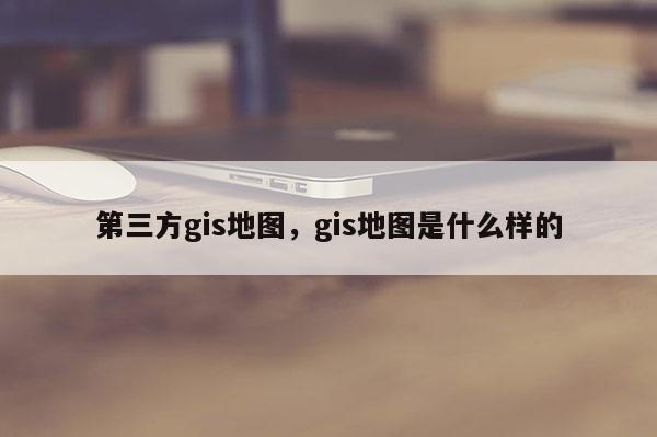 第三方gis地图，gis地图是什么样的