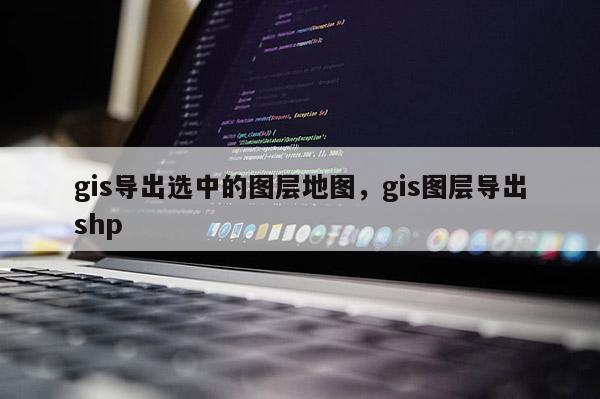 gis导出选中的图层地图，gis图层导出shp