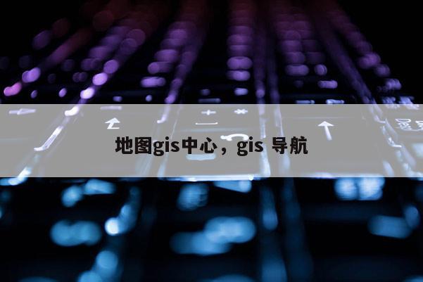 地图gis中心，gis 导航