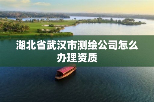 湖北省武汉市测绘公司怎么办理资质