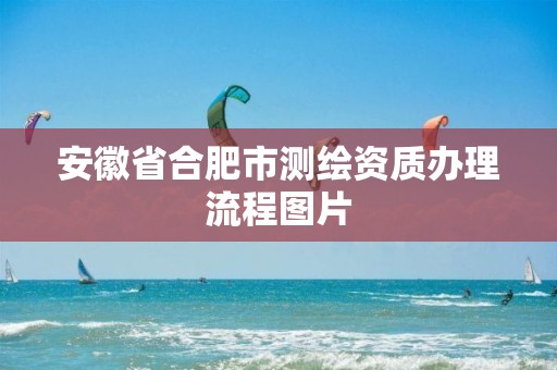 安徽省合肥市测绘资质办理流程图片