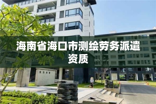 海南省海口市测绘劳务派遣资质