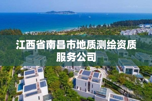 江西省南昌市地质测绘资质服务公司