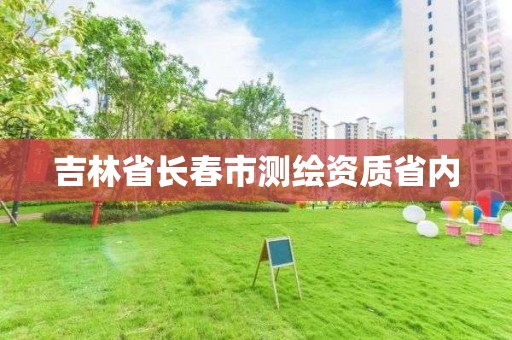 吉林省长春市测绘资质省内