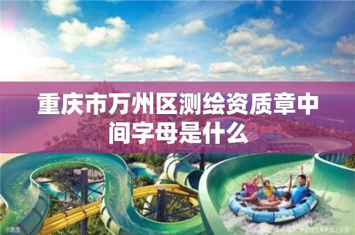 重庆市万州区测绘资质章中间字母是什么