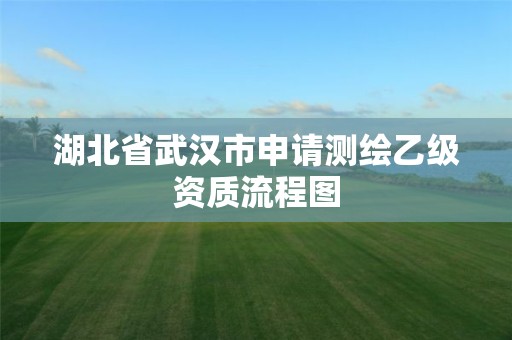 湖北省武汉市申请测绘乙级资质流程图