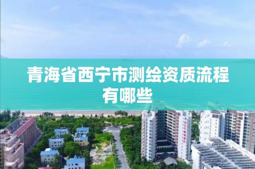 青海省西宁市测绘资质流程有哪些