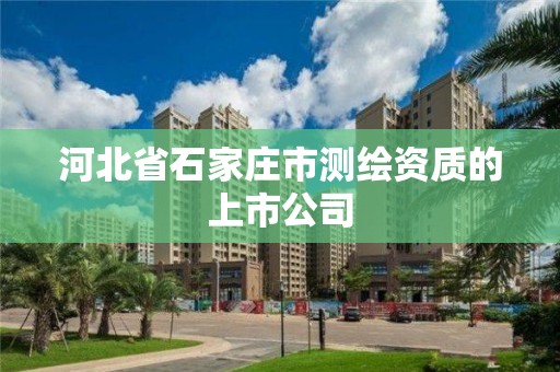 河北省石家庄市测绘资质的上市公司