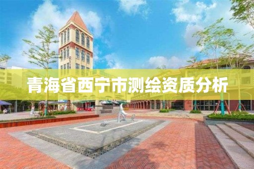 青海省西宁市测绘资质分析