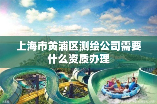 上海市黄浦区测绘公司需要什么资质办理