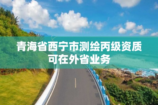 青海省西宁市测绘丙级资质可在外省业务