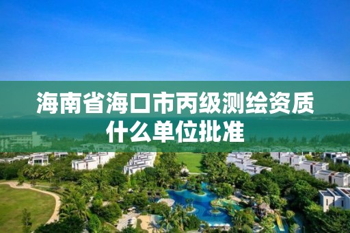 海南省海口市丙级测绘资质什么单位批准