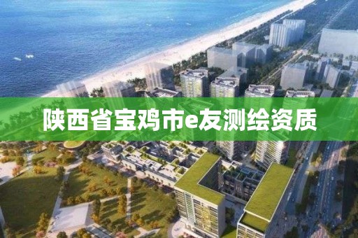 陕西省宝鸡市e友测绘资质