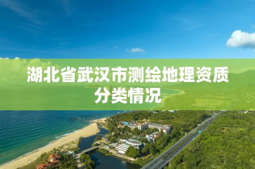 湖北省武汉市测绘地理资质分类情况