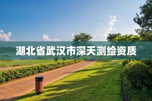 湖北省武汉市深天测绘资质