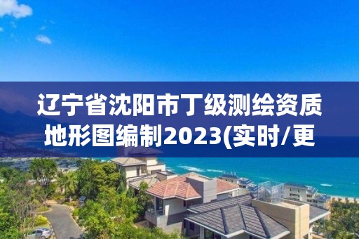 辽宁省沈阳市丁级测绘资质地形图编制2023(实时/更新中)