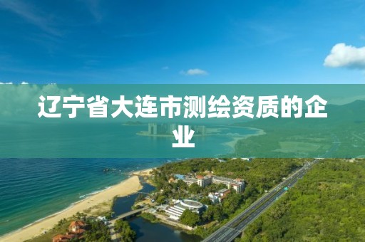 辽宁省大连市测绘资质的企业