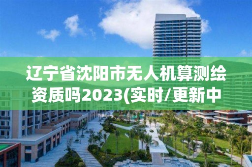 辽宁省沈阳市无人机算测绘资质吗2023(实时/更新中)