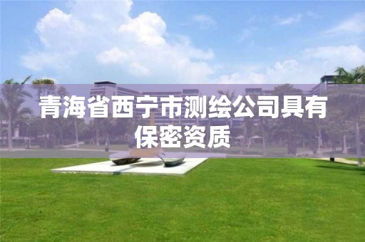 青海省西宁市测绘公司具有保密资质