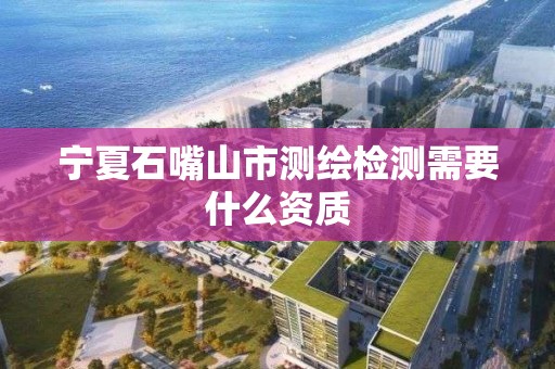 宁夏石嘴山市测绘检测需要什么资质